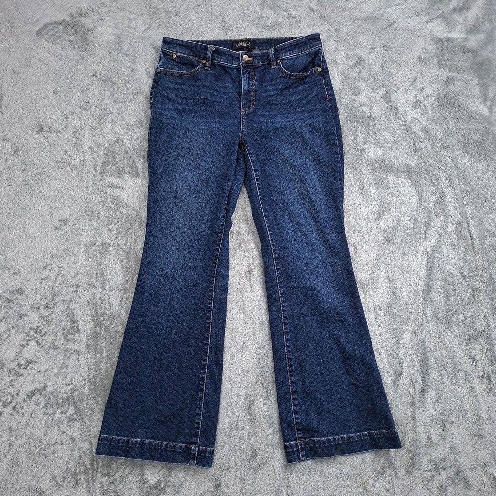 Talbots Dark Blue Flare Jeans